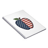 Carnet Patriotic Apple Vintage Engraving Vector Design_1 (Côté Droit)