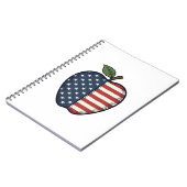 Carnet Patriotic Apple Vintage Engraving Vector Design_1 (Côté gauche)