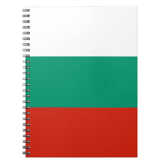 Carnet Patriotic Bulgarian Flag Notebook (Devant)