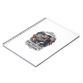 Carnet Patriotic Chess Player Vector Graphic Tee (Côté gauche)