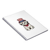 Carnet Patriotic Dog Vintage Engraving Vector Design_1 (Côté Droit)
