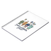 Carnet Patriotic Goose Lineup Vintage Vector Shirt_1 (Côté gauche)