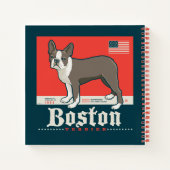 Carnet Patriotique | Boston Terrier (Dos)