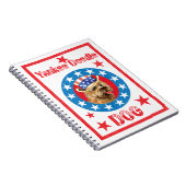 Carnet Patriotique Cairn Terrier (Côté Droit)