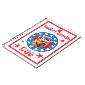 Carnet Patriotique Cairn Terrier (Côté gauche)