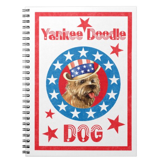 Carnet Patriotique Cairn Terrier (Devant)