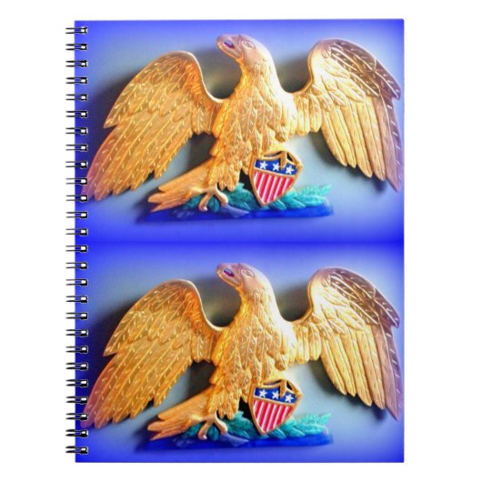 carnet patriotique d'aigles d'or (Devant)