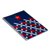 Carnet " patriotique rouge, blanc et bleu (Côté Droit)