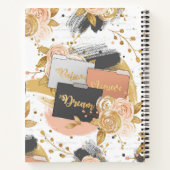 Carnet Patron de fille - élégant et habilitant (Dos)