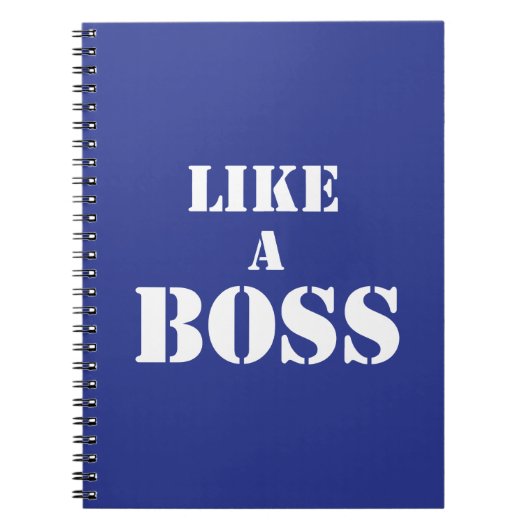 Carnet Patron d'entreprise (Devant)