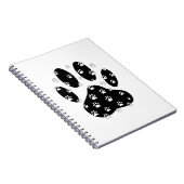 Carnet Patrouilles Blanches Sur Paw Noir (Côté Droit)