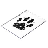 Carnet Patrouilles Blanches Sur Paw Noir (Côté gauche)