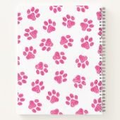 Carnet Patrouilles De Doodle, Paws De Chien, Paws Roses (Dos)