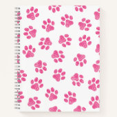 Carnet Patrouilles De Doodle, Paws De Chien, Paws Roses (Devant)