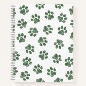 Carnet Patrouilles de Doodle, Paws de Chien, Paws Vertes (Devant)