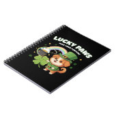 Carnet  "Patte Chanceuse Saint-Patrick Chiot" (Côté gauche)