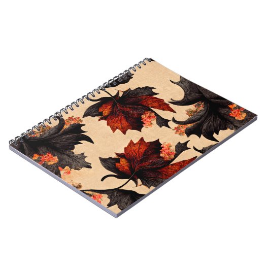 Carnet Pattern de Baroque Maple Leaves (Côté gauche)