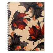 Carnet Pattern de Baroque Maple Leaves (Devant)