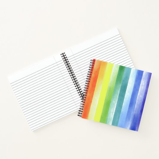 Carnet Pattern de Vertical Rainbow | (Intérieur)