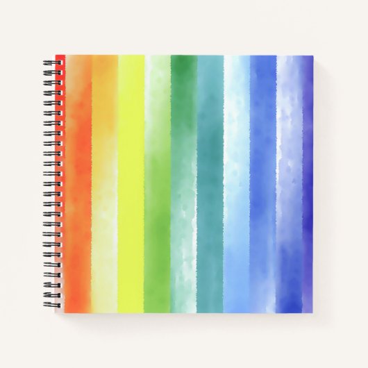 Carnet Pattern de Vertical Rainbow | (Devant)