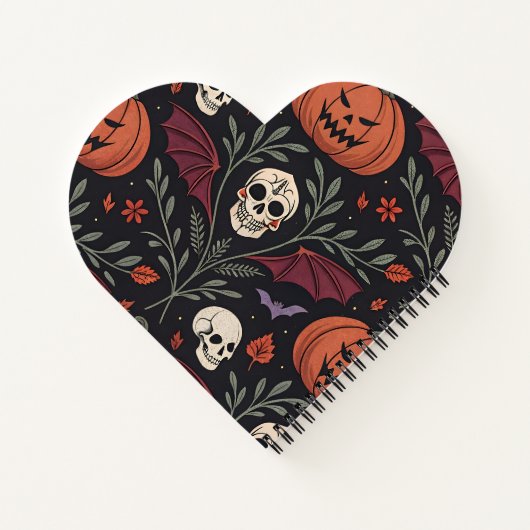 Carnet Pattern d'Halloween (Dos)