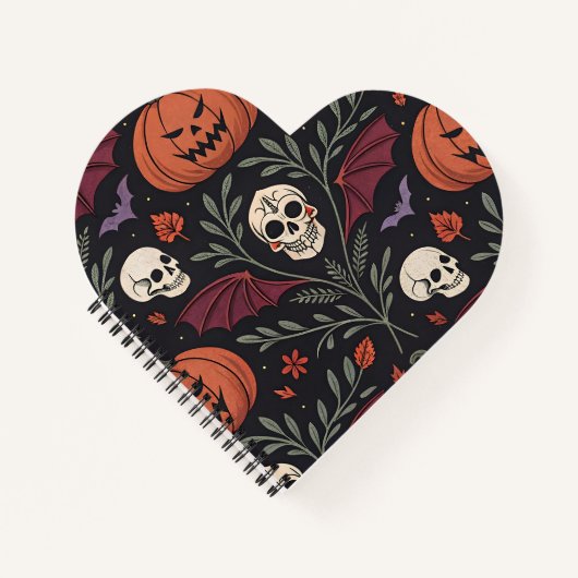 Carnet Pattern d'Halloween (Devant)