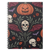 Carnet Pattern d'Halloween (Devant)