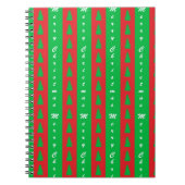 Carnet Patterns de Christma Tree (Devant)