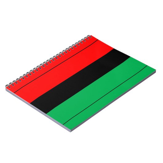 Carnet Patterns de Kwanzaa Colors (Côté gauche)