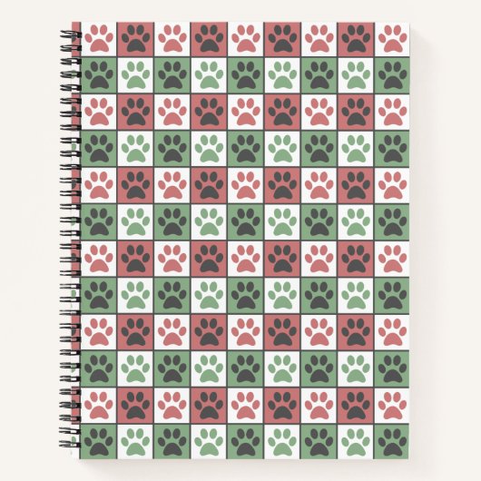 Carnet Patters de Red and Green (Devant)