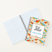 Carnet Patters du Colorful Tropical Macaw (Intérieur)