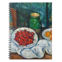 Paul Cezanne - Nature morte aux cerises et aux pêc