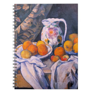Carnet Paul Cezanne - Nature morte avec un rideau