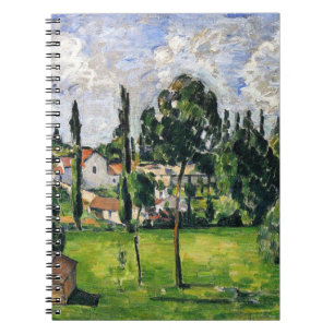 Carnet Paul Cezanne - Paysage avec ligne de flottaison,