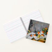 Carnet Paul Cezanne - Rideau, bol de jug et de fruits (Intérieur)