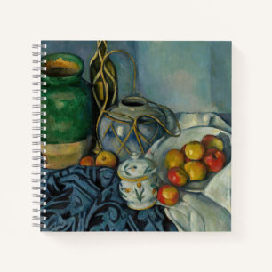Carnet Paul Cezanne - Vie morte avec pommes