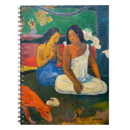 Carnet Paul Gauguin - Arearea / Le Chien Rouge (Devant)