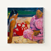 Carnet Paul Gauguin - Femmes tahitiennes sur la plage (Dos)