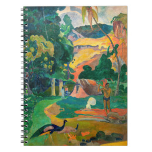 Carnet Paul Gauguin - Paysage aux paions / Matamoe