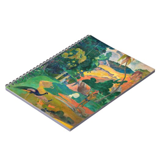 Carnet Paul Gauguin - Paysage avec Peacocks / Matamoe (Côté gauche)