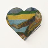 Carnet Paul Gauguin Vincent van Gogh peinture tournesols (Dos)