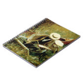 Carnet Paul Helleu Esquisse avec sa femme (Côté gauche)