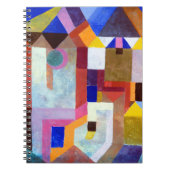Carnet Paul Klee Architecture colorée (Devant)