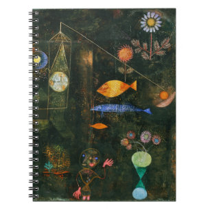 Carnet Paul Klee Fish Magic Art Abstrait Surréaliste