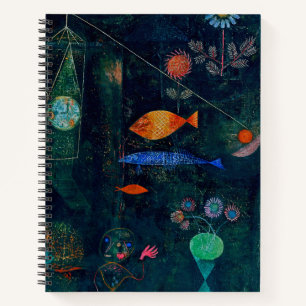Carnet Paul Klee Fish Magic Peinture Abstraite Art graphi