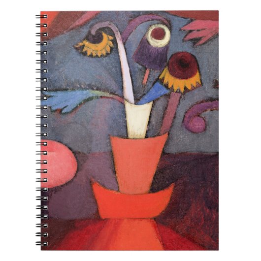 Carnet Paul Klee, Fleur d'automne, (Devant)