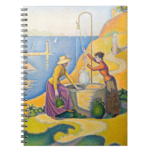 Carnet Paul Signac - Femmes au puits