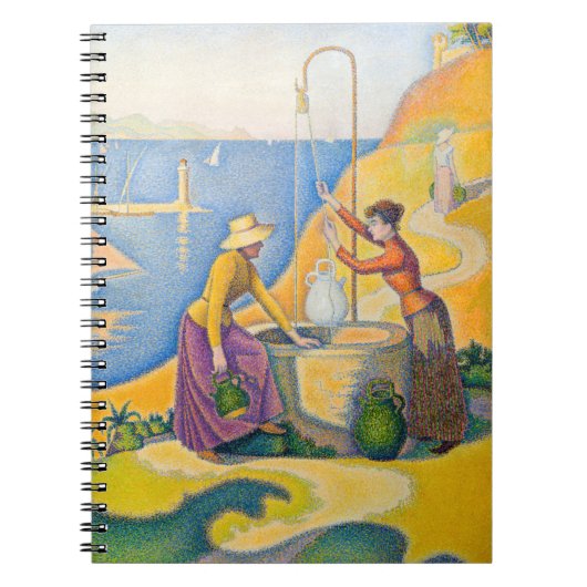 Carnet Paul Signac - Femmes au puits (Devant)