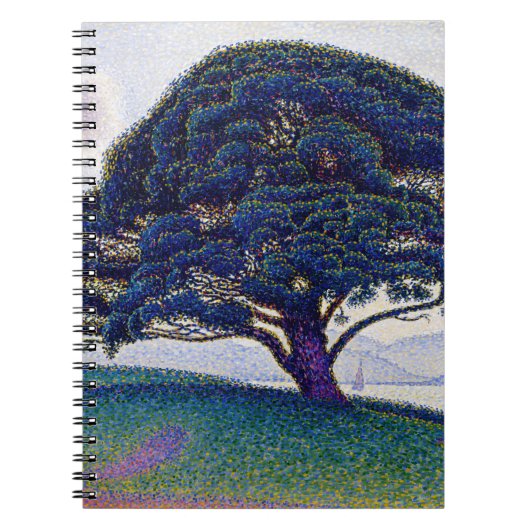 Carnet Paul Signac - Le pin Bonaventure (Devant)