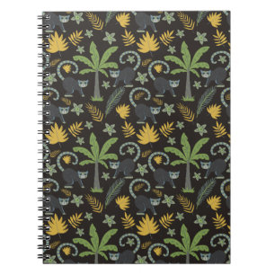 Carnet Paume de singe motif sans soudure